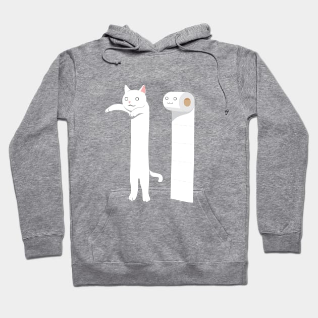 Long cat Hoodie by Design2Heart